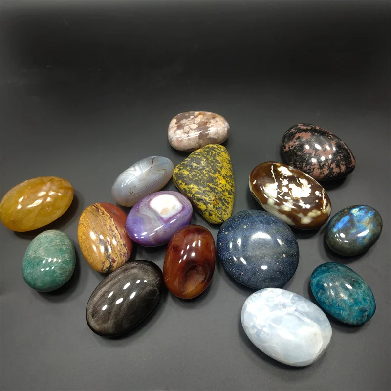 Оптовая продажа, натуральный хрустальный ладонный кристалл, лечебный Хрустальный ладонный камень