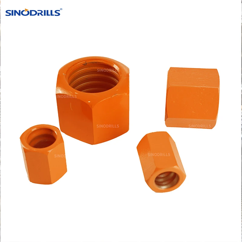 Sinodrills SDA hex. Nut Hexagonal Nut for Self Drilling Anchor Drilling System