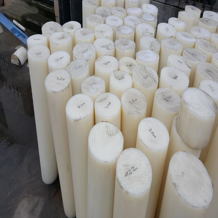 Machined solid customized size round bar peek stick welding color plastic nylon rod