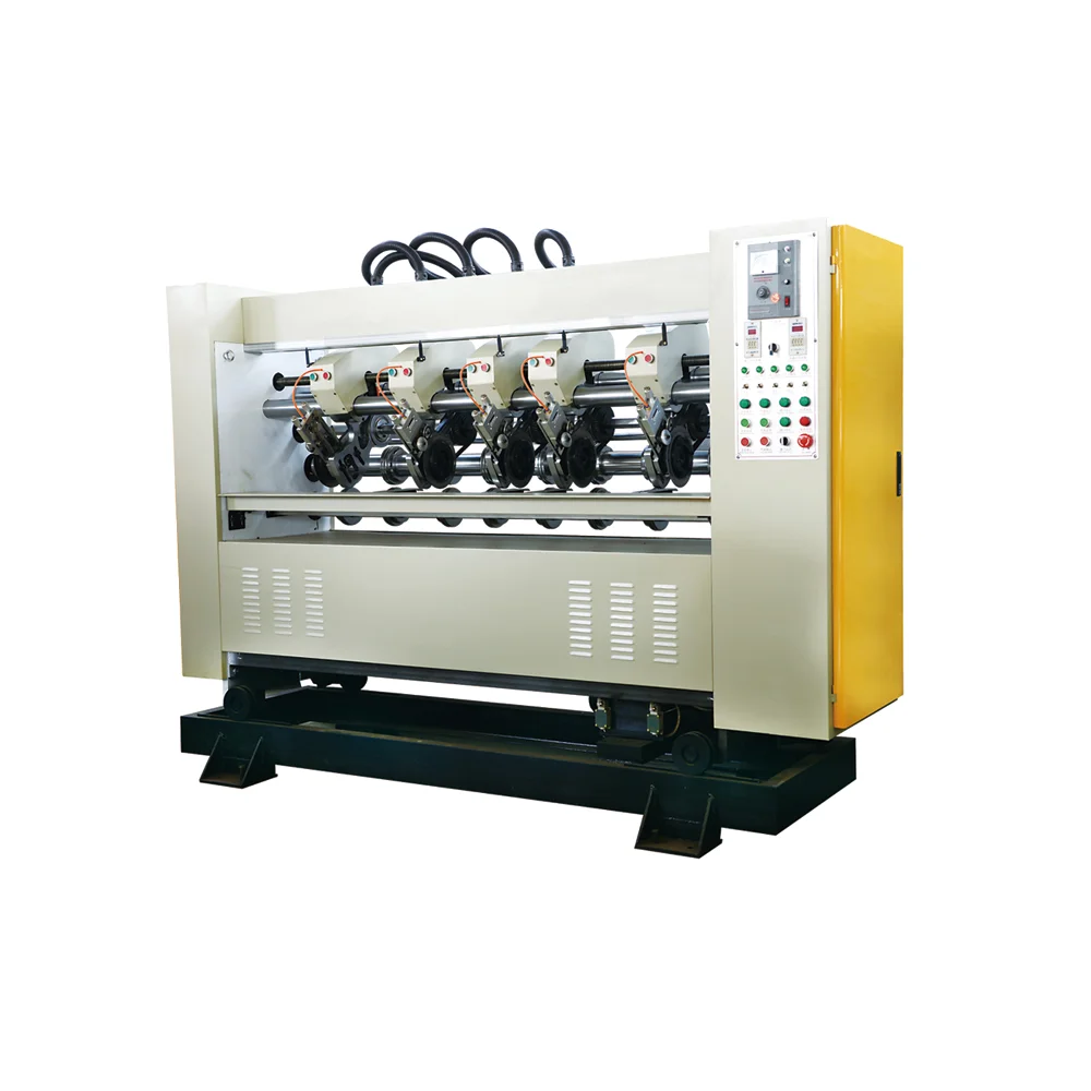 box packing machine cardboard box making machine corrugated cardboard thin blade slitter scorer machine price