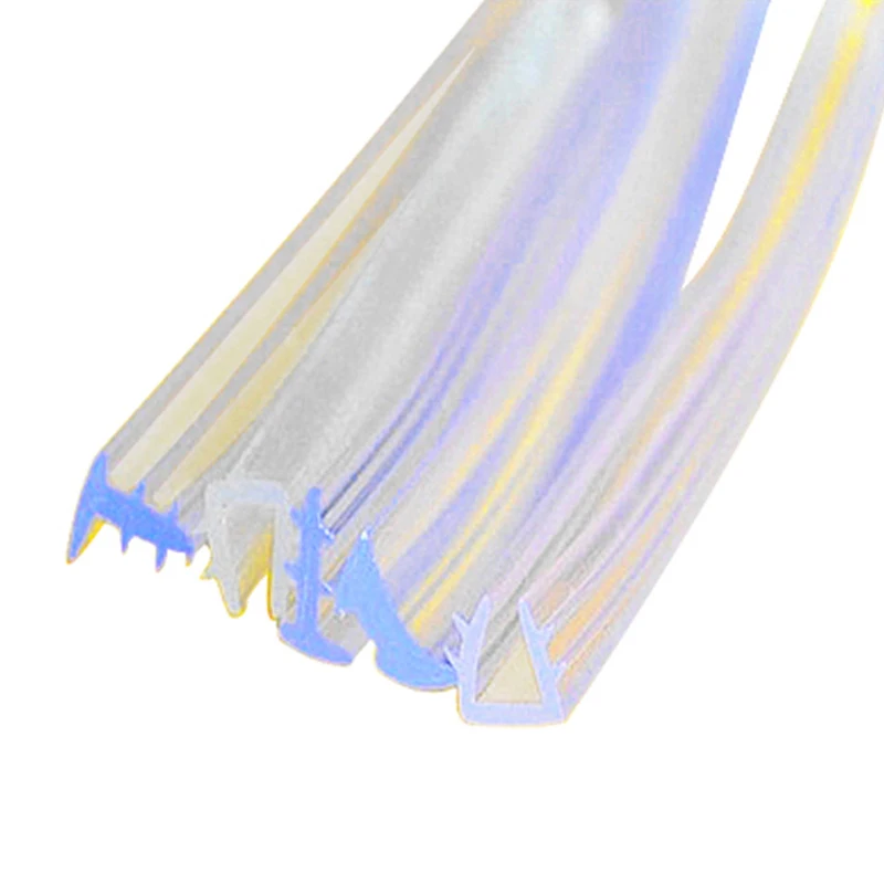 glazing U channel Silicone Rubber Seal Strip Vinyl PVC Edge Trim for building Glass Sliding Window Door Seals