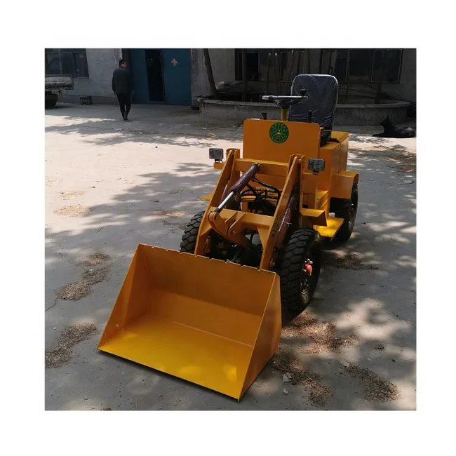 Профессиональный производитель 1T высококачественный четырехколесный мини Электрический погрузчик для ферм рисовых заводов