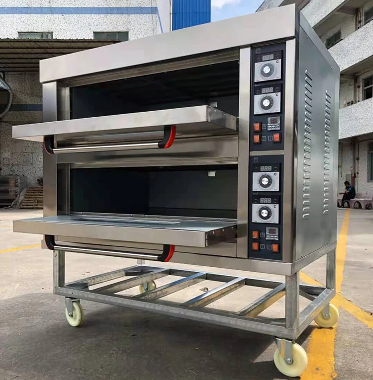 Horno De Pan электрическая пекарская машина небольшого размера Двухуровневая печь для пиццы и тортов хлебобулочное оборудование продажи