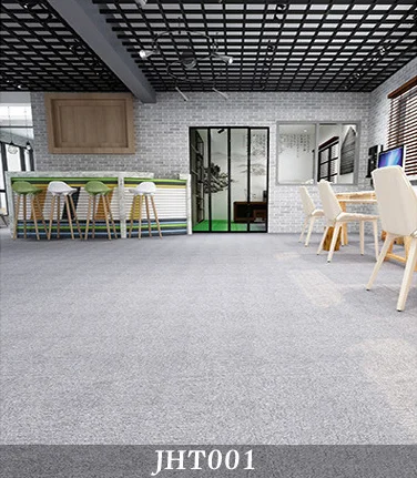 Easycarpeter Economical Carpet Square Carpet Black And White Carpet Tiles With Bitumen Backing