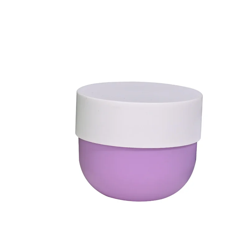 Custom 200g Cream Bottle Wide Mouth PP Plastic Scrub for Face Cream Hair Care Lotion Shampoo Clean Mud Film Cosmetic Packaging