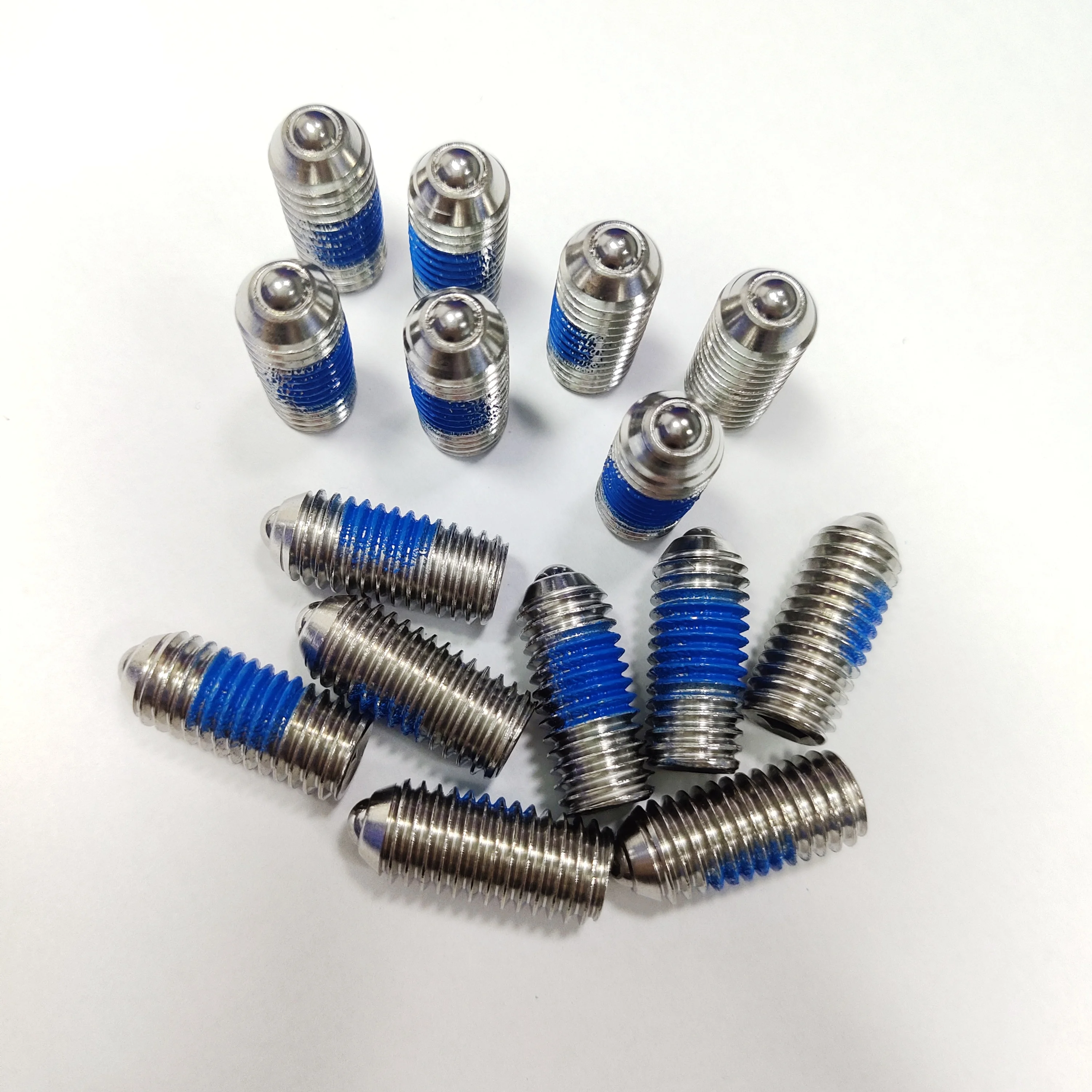 Spring Loaded Ball/pin Plunge  Steel Brass Plastic Stainless Steel Material