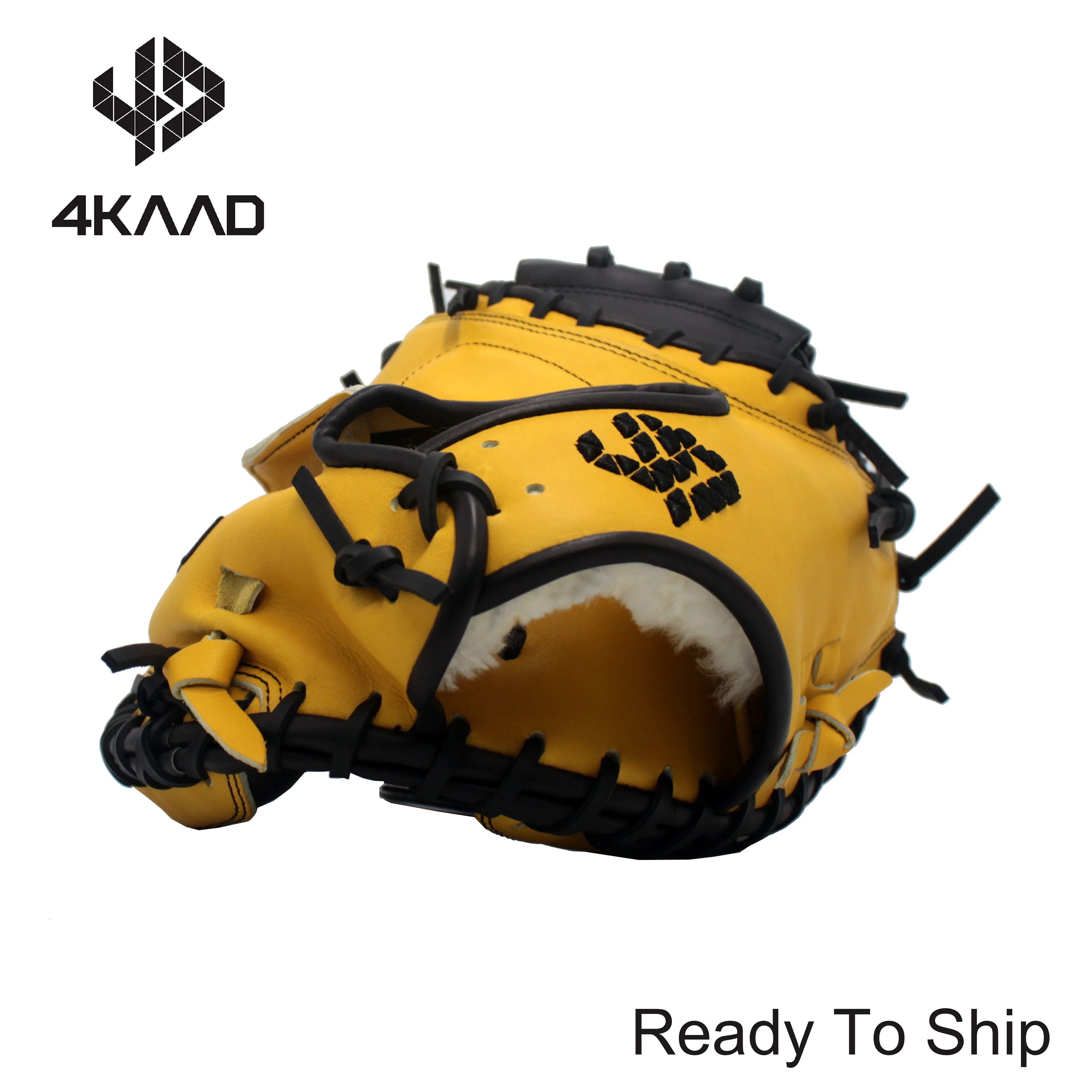 
4KAAD High quality US Steerhide leather baseball glove catcher mitt 33.5 inch left hand throw 
