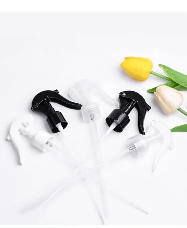 China factory 28/410 plastic fine mist trigger sprayer nozzle cleaning mini trigger sprayer 24/410