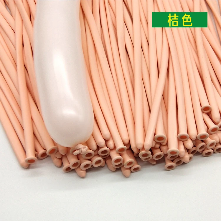 Bomballoon baby shower kids birthday balloon, 260 Macaron blue tiffany yellow long latex magic balloons