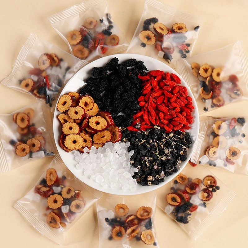 High Quality Wholesale Black Sugar Ginger tea Cinnamon Red Dates Wolfberry Mulberry Tea Bags for Women Womb
