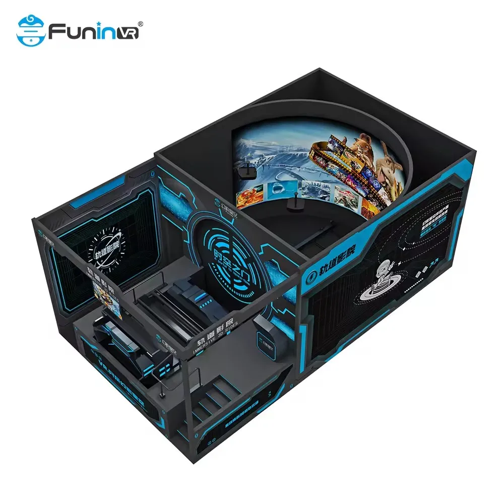 9d Vr Motion Orbit Home Cinema Simulator Platform Screen 4 6 Seats Chair Vr Cinema Truck Cinema Screen Children Playground