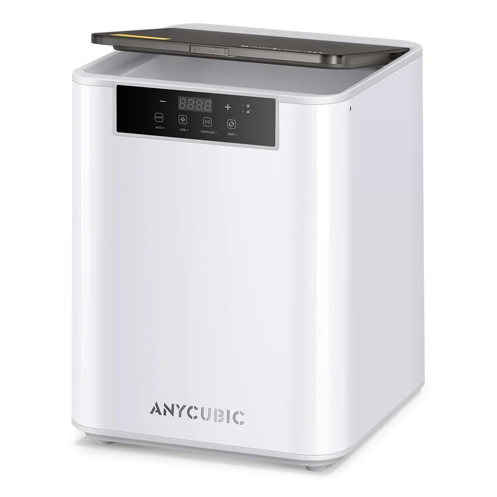 Anycubic Wash & Cure Max Machine with impressive Maximum Cleaning Size Alcohol-Efficient wash & cure machine