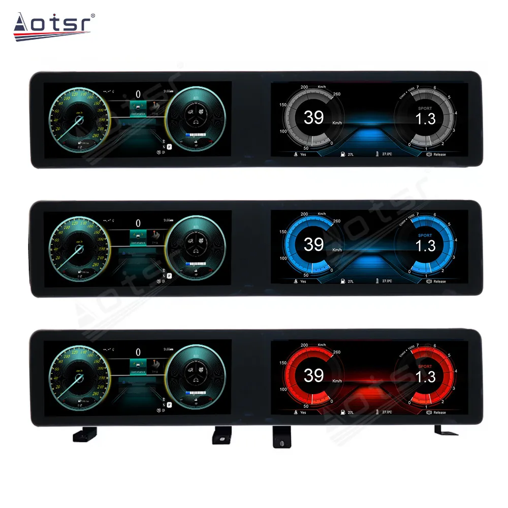 AOTSR Android Car Radio For Mercedes Benz Class S W221 To W222 Upgrade Full Screen GPS Navigation With Digital Cluster Car Radio