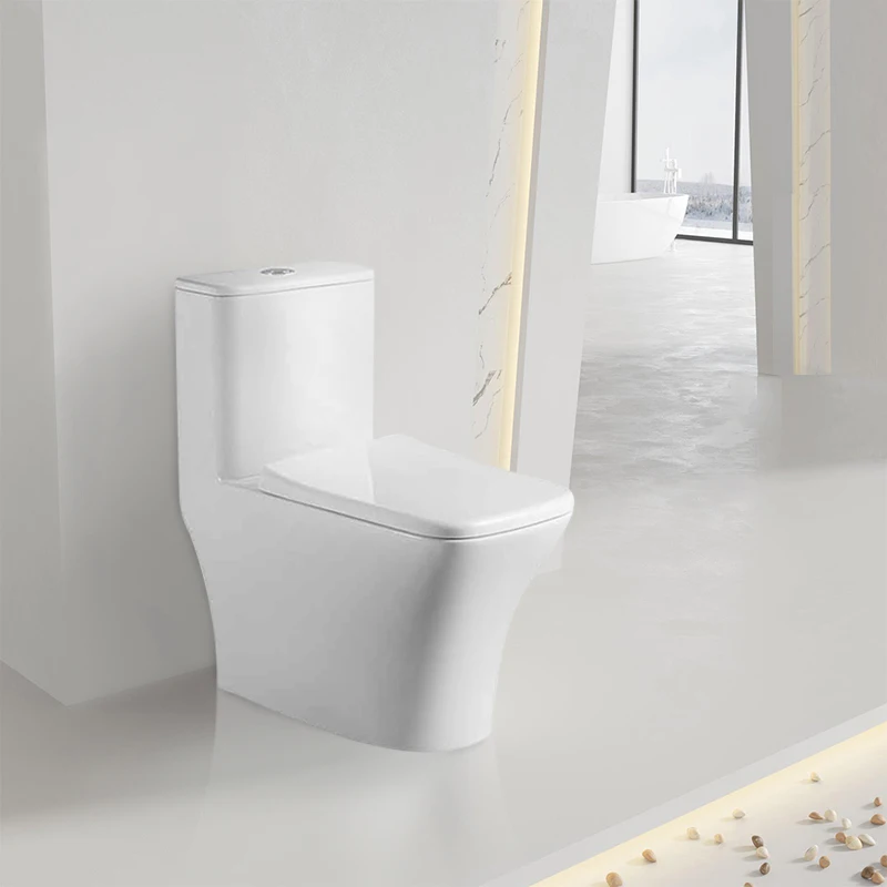 Washdown Commode One piece Wc Toilet Set Sanitary Wares Bathroom Water Closet Ceramic Asian Toilets