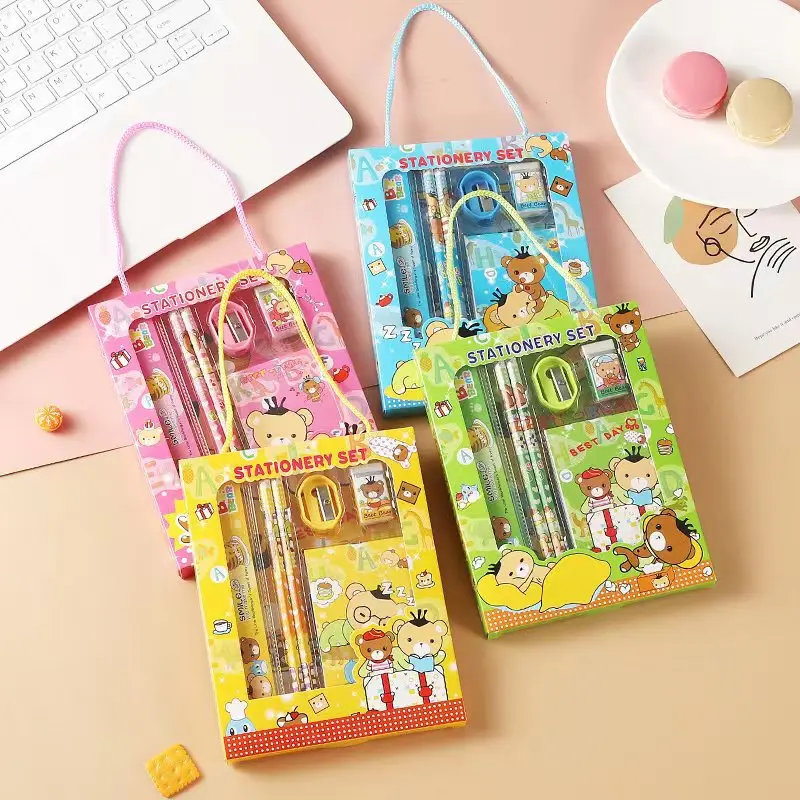 High Quality School Supplies Back To School Stationery Wholesale Office Stationery Set Kid Stationery School Supplies Wholesale