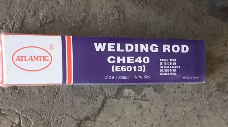 ATLANTIC Electrodes Welding Consumables Electrode Rutile E6013 Carbon Steel Welding Rods
