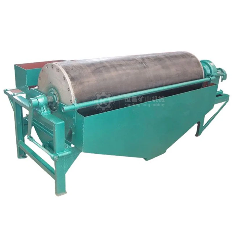 Mining Machinery Wet Type Magnetite Permanent Magnet Drum Magnetic Separator Price