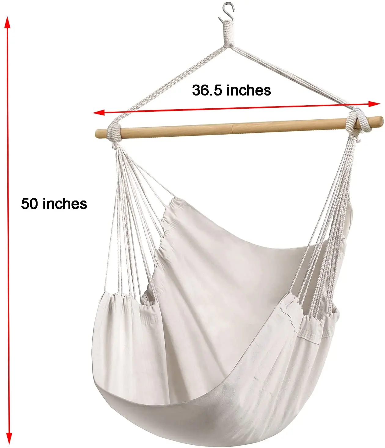 
customzed Hanging hammock chair large swing seat durable indoor and outdoor general purpose 