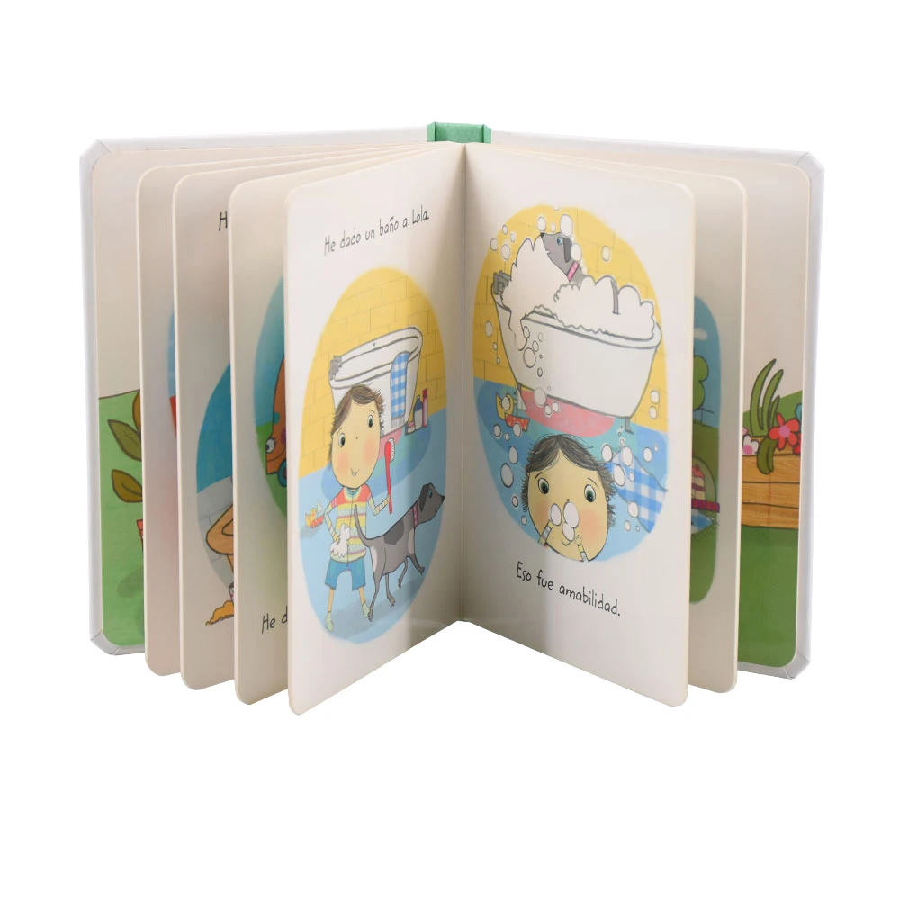 China Factory Custom Hardback Book Full Color Hardcover Children Learning Educational Book Printing