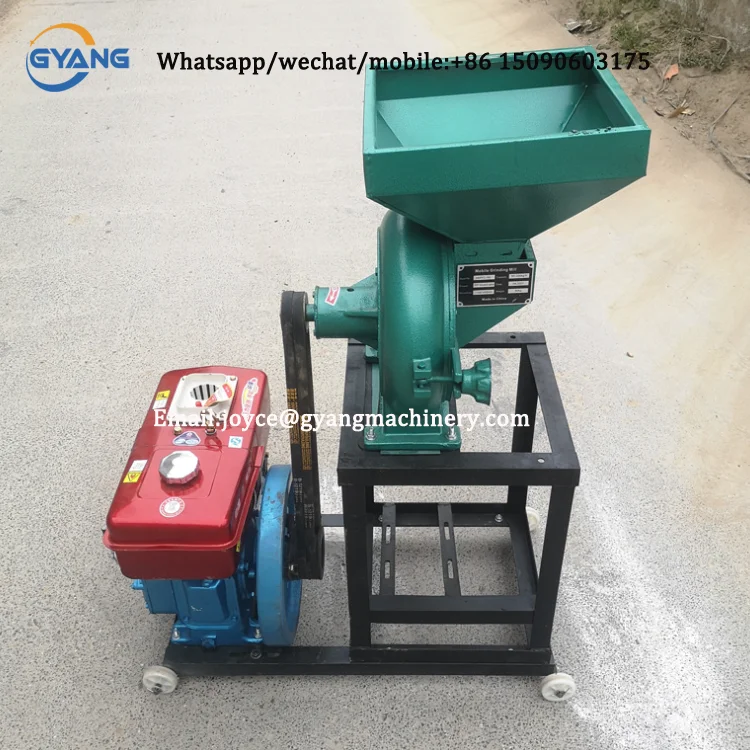 Professional Corn Flour Mill/ Grain Mills For Sale/ Small Agricultural Diesel Maize Milling Machine