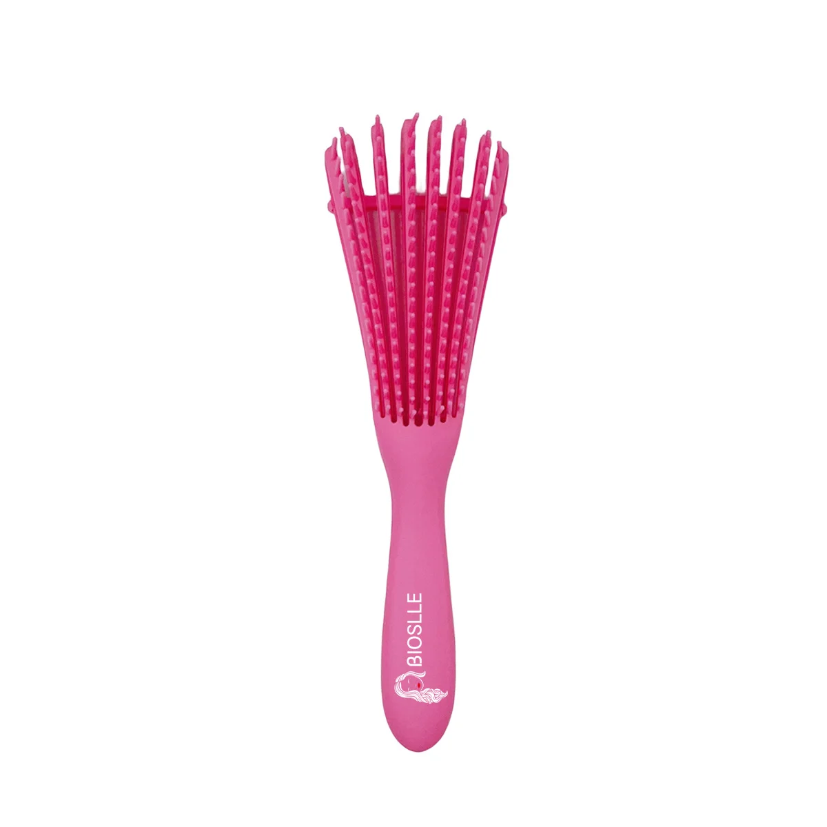 New Arrived Plastic Pink Blue Green Black Tangle Hair Brush Vented Eight Rows Octopus Hair Brush Detangling For Women