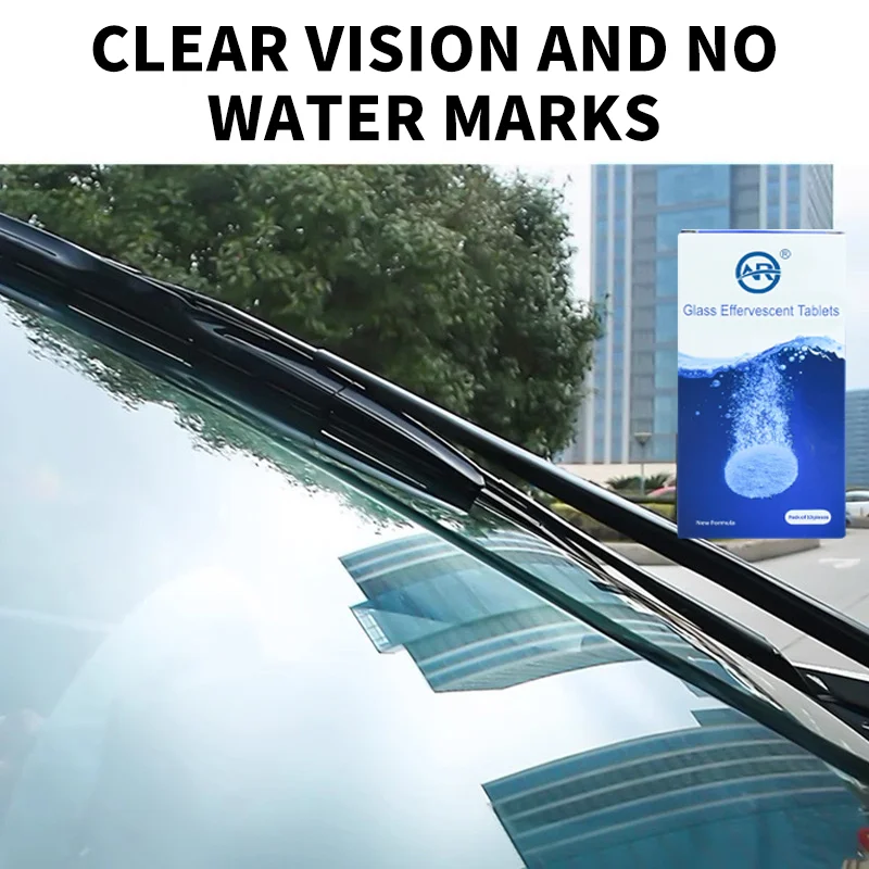 Car Glass Cleaner Water Glass Car Cleaner Multi-Functional Effervescent Spray Glass Car Windscreen Cleaner Pills Free Sample