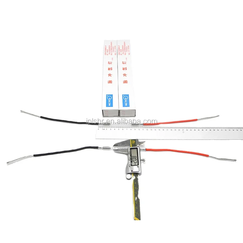 Xenon Flash Lamp Beijing Ncrieo 8*50*110 With Wires Chinese Quartz  For IPL Elight OPT Yag Laser Machine