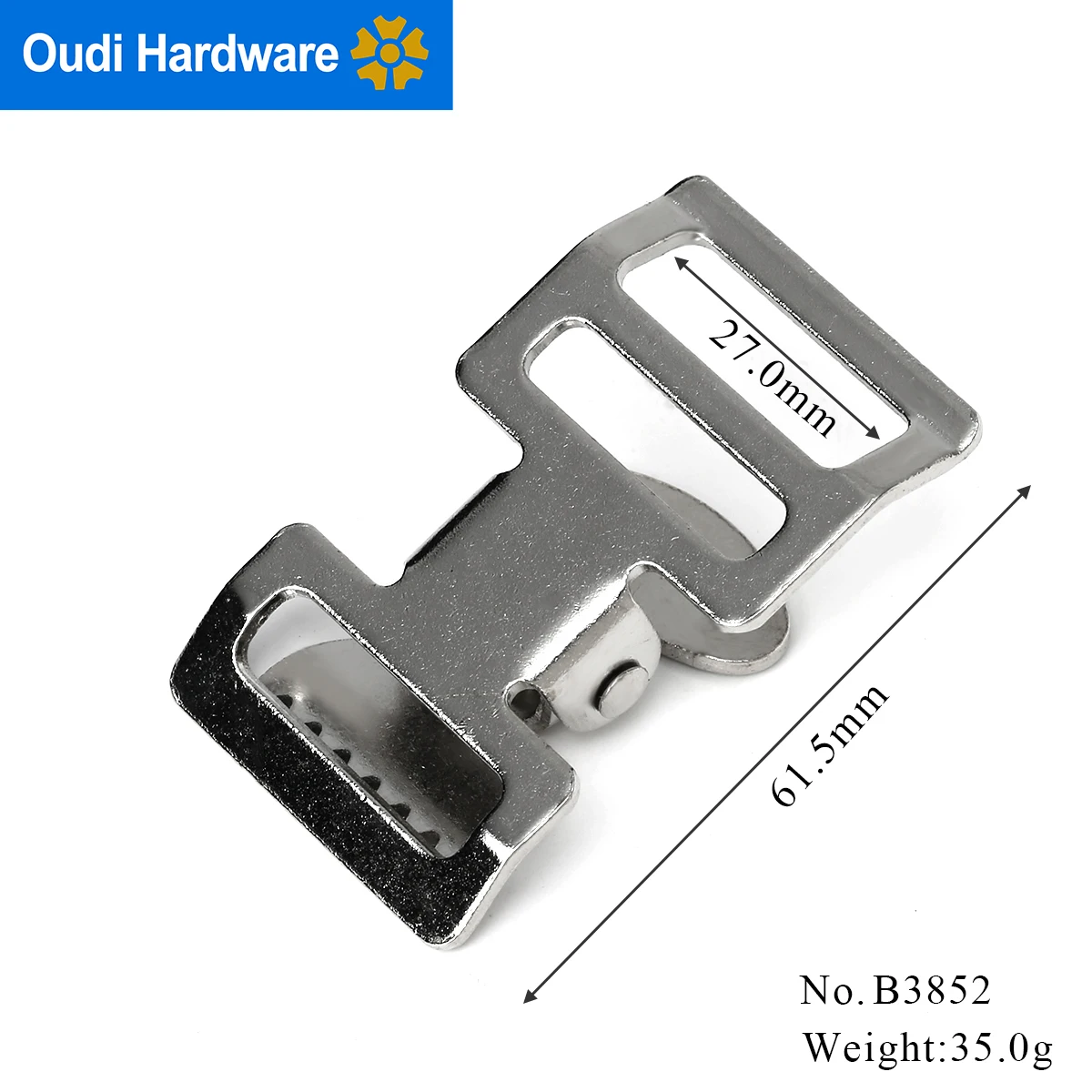 Metal Bag Strap Buckle Custom Belt Buckle Clasp Adjustable Webbing Buckle For Belts And Webbing