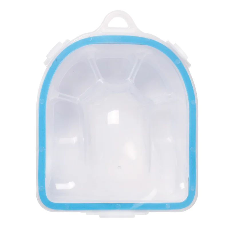 Wholesales manicure soak bowl hand pink blue finger acrylic nail soaking bowl polish remover nail soak off bowls