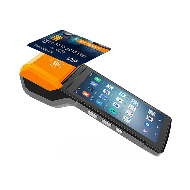 China Manufacturer NFC POS Terminal Machine Card Payment System with BT 4G Android 14 R330 Plus