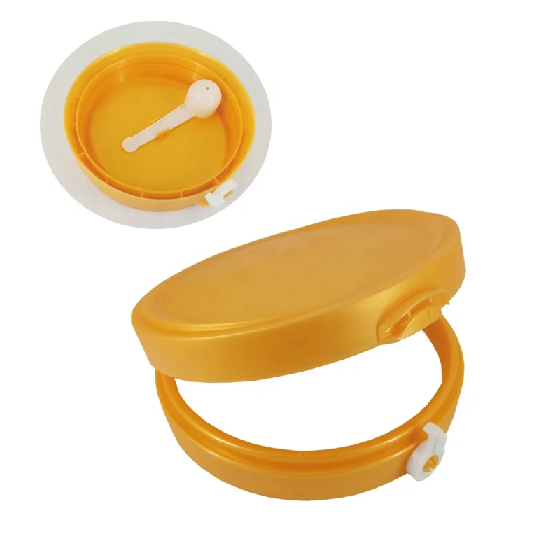 Пластиковый колпачок с ложкой, 131 мм, пластиковый молочный порошок, может покрыть металлический жестяной колпачок на заказ