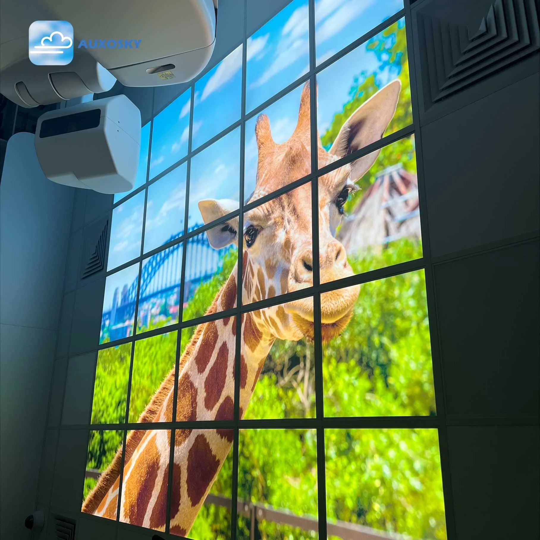 AUXOSKY Healthcare Lighting For MRI CT room emc pass no interference no noise emotional therapy led sky ceiling panel light