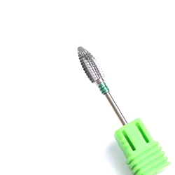 New Design Tungsten Oval Tornado Bit  Nail Drill bits for Electric manicure Safe to remove Uv gel polish