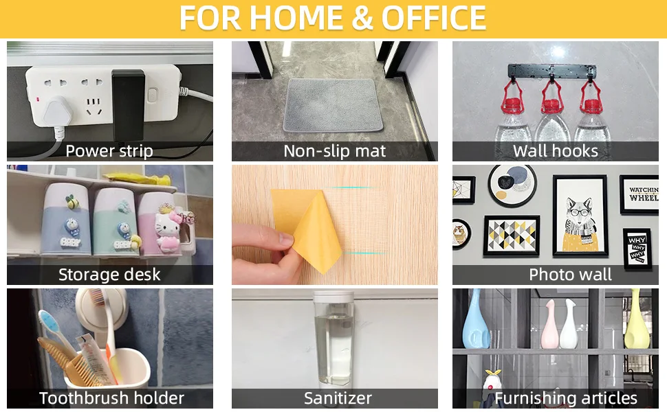 High Viscosity Adhesive Carpet Tape Double Side Decorative Fabric Cloth Duct Tape