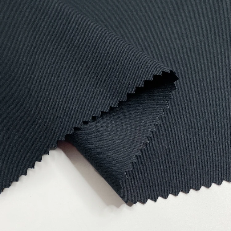 Tejido tenido solido de sarga de algodon al por Large 20SX16s tejido para пиджак и брюки и Униформа с tarjeta de color