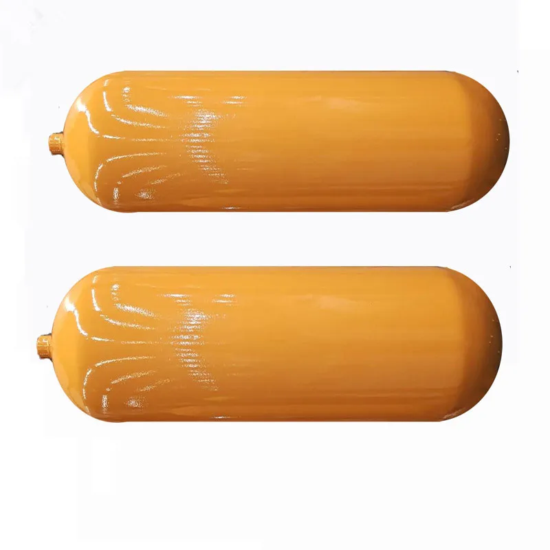 Type 2 CNG Cylinders 128L 406mm Wall Thickness Industrial Use for Car Chinese Factory Supplier