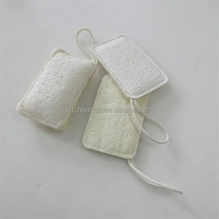 Loofah Pads/Exfoliating Loofah Body Scrubber 100% Natural Bath Sponge for Men and Women SPA