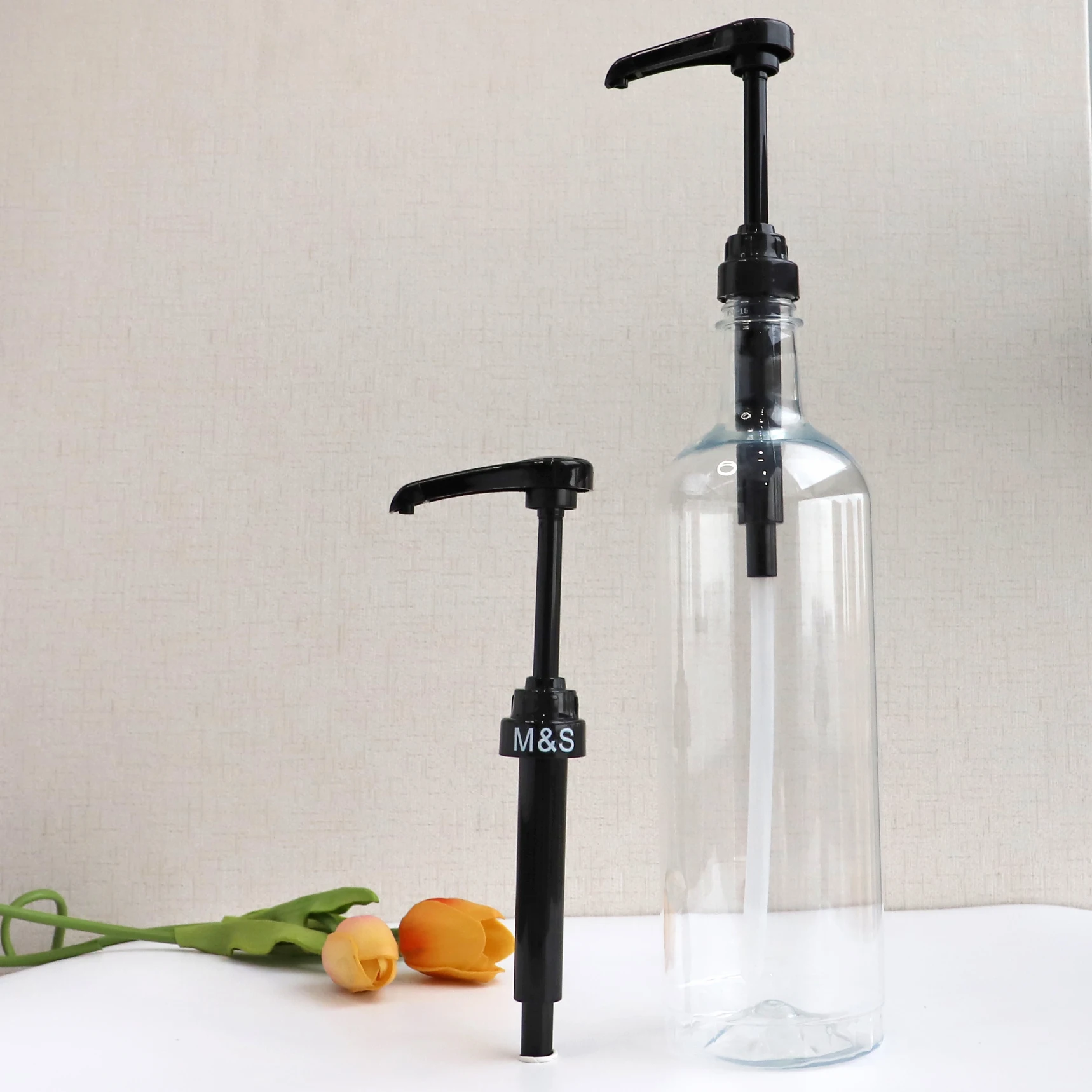 Plastic Food Syrup Dispenser Pump 28/400 Smooth Syrup Pump