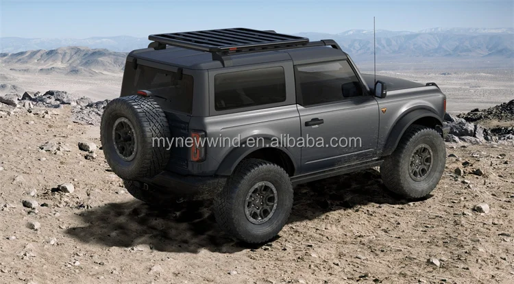 NEWWIND Car Side Step Pedal Running Nerf Board Steps Bar Rest Athletics Sidebar For Car Accessories Decoration For Ford BroncoP