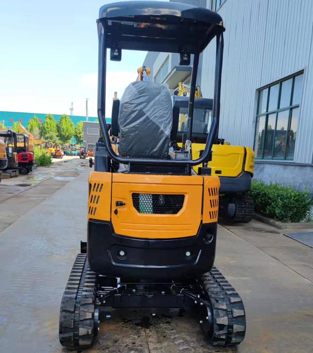 chinese excavator AZ20 2 ton China best quality and cheap price small size Mini crawler rubber track excavator for sale