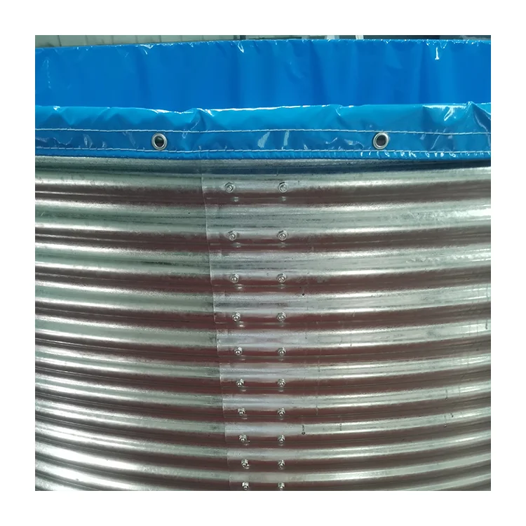 
Large plastic fish containers Galvanized steel large commercial fish tanks 