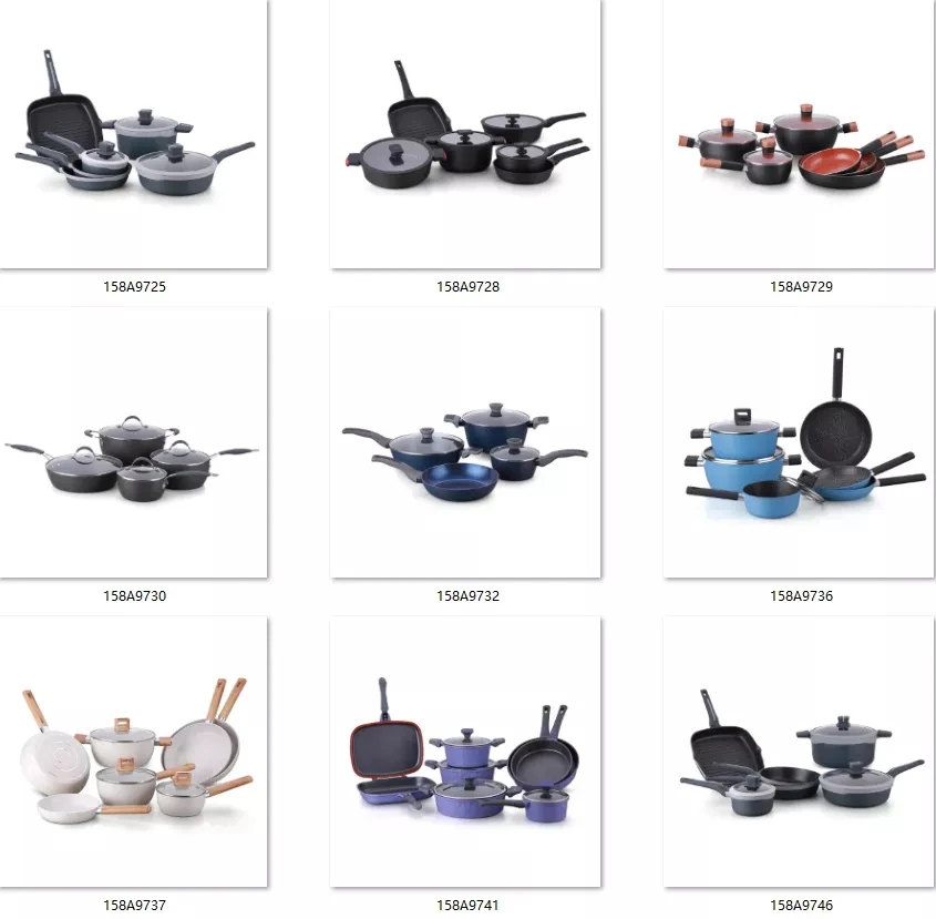 Top sale with high quality 3layer Red Marble non-stick frying pan with soft touch handle Eco-friendly non-stick Skillet