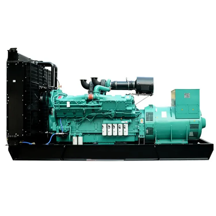 1200Kw 1500Kva Magnetic Generator Water Cooled Open Type Diesel Generator for Sale