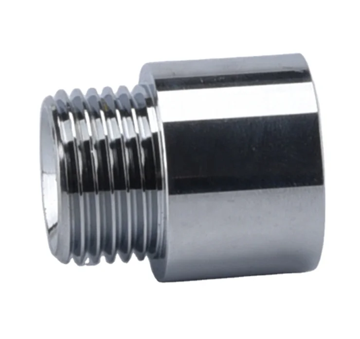 High Quality Extension Nipple Materials Stainless Steel  or iron or brass all size with Chrome Plating Fittings