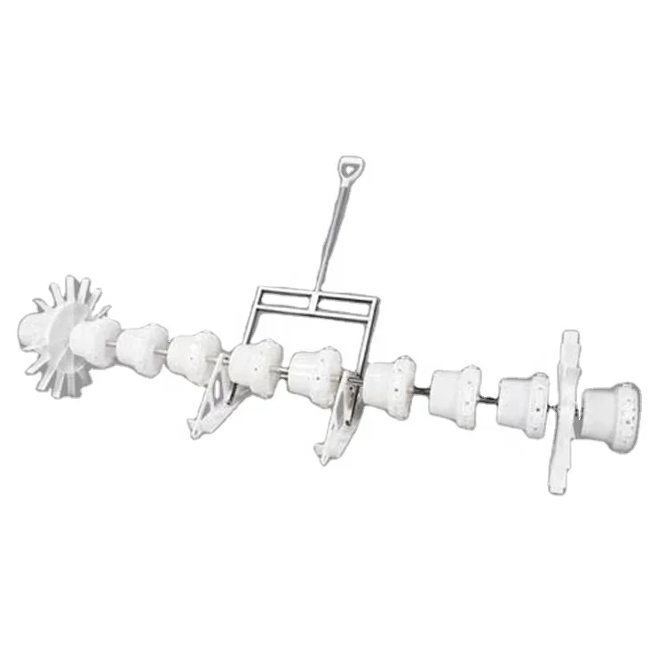 Farm machinery paddy planter hand drag 10 rows Manual rice direct seeder machine