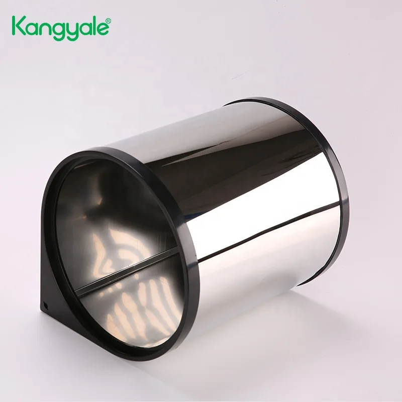 KYL E0103 China Kitchen Accessories Hardware Garbage Can Dual Stainless Steel Trash Can Cabinet Wall Mounted Dustbin
