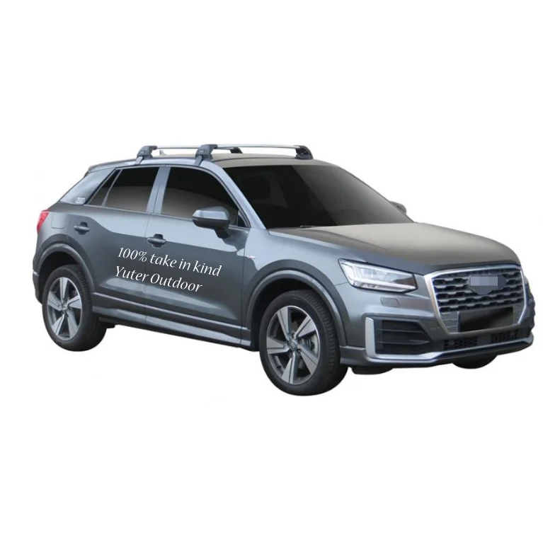 
Aluminium Aerodynamic Design Auto Cross Bar Roof Rack mount on fix point for bike canoe kayak luggage ski 