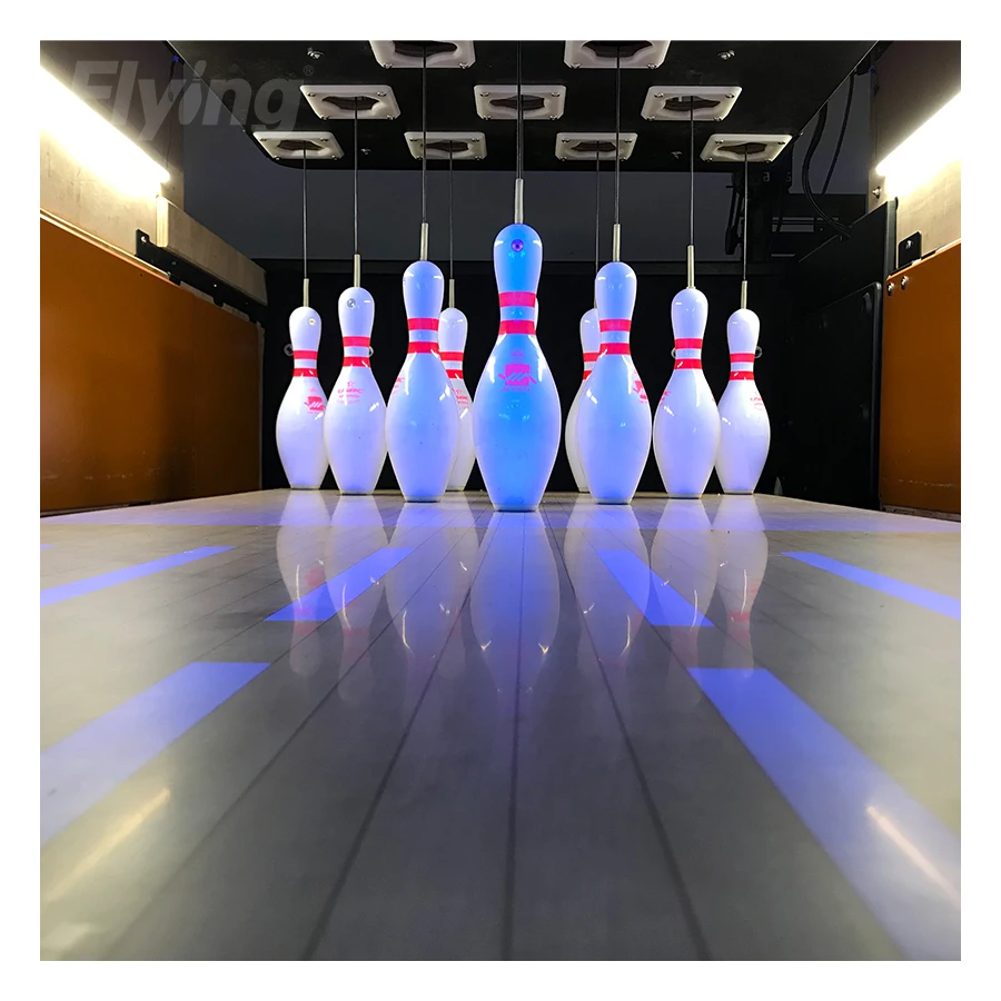 2025 Hot Sale Bowling Game Equipment Multiple Lane Design Bowling Machine Entertainment Sport Bowling Complete Set
