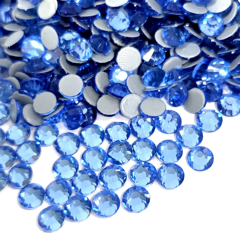SS11SS17 SS22 SS28 SS33 SS38 SS42 SS45 SS48 high quality shining clear crystals flat back non hot fix glass crystals rhinestones