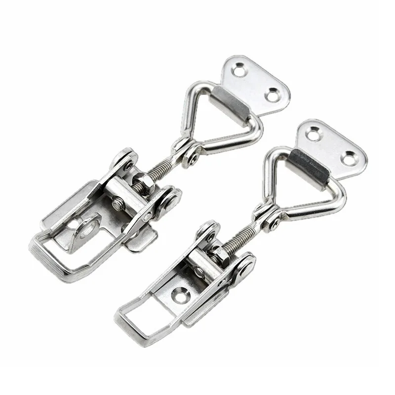 Custom metal stamping 90-degree right-angle toggle latch 304 stainless steel adjustable toggle latch